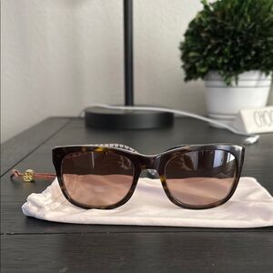 Tory Burch Tortoise Shell Sunglasses